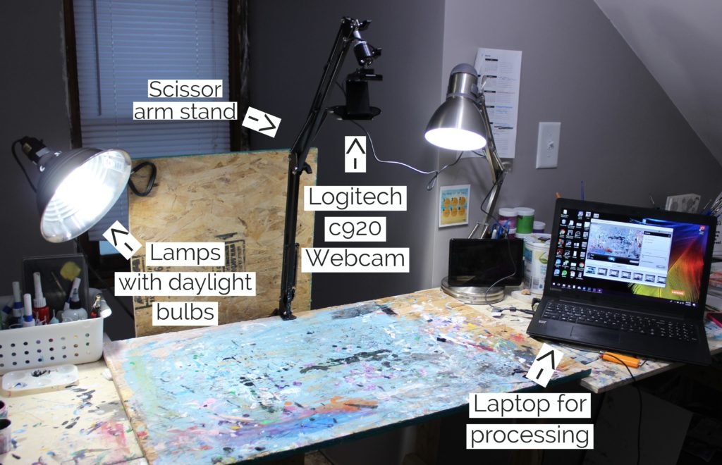 record time lapse with webcam