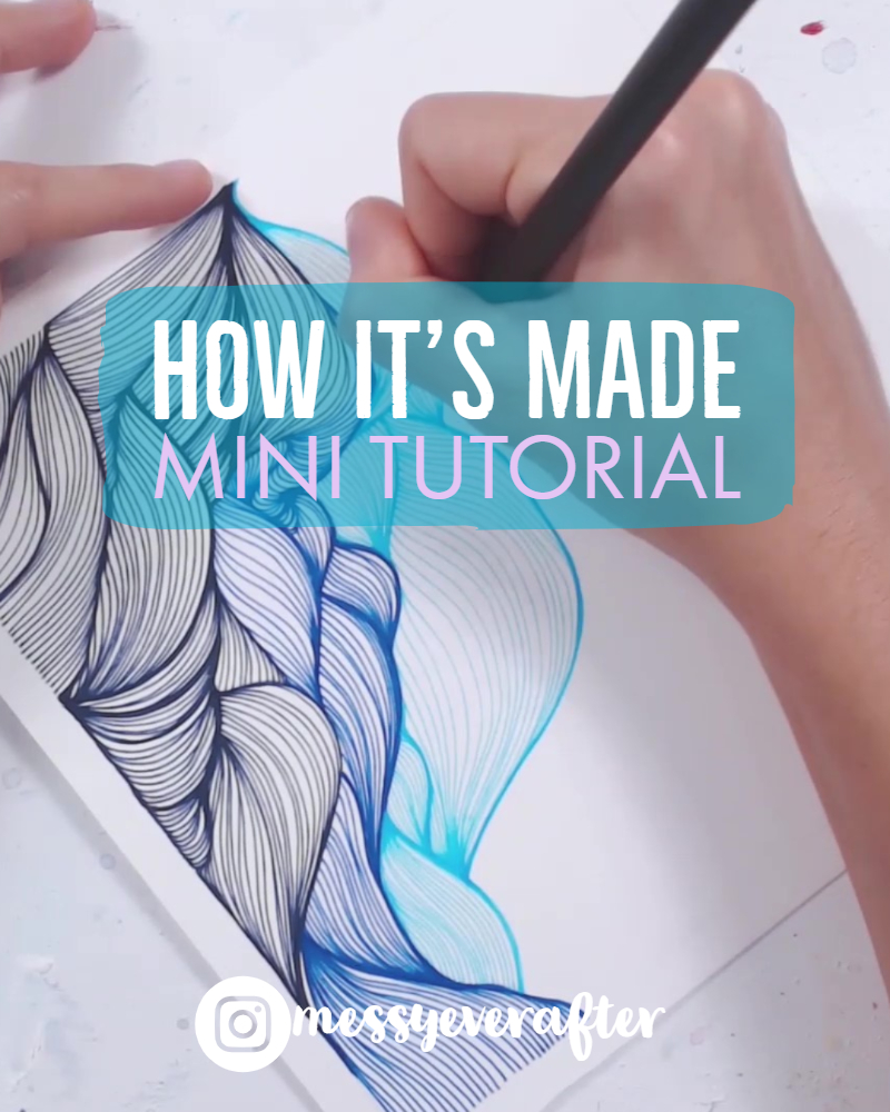 Mini Tutorial Simple Ink Pen Drawing Messy Ever After Check out inspiring examples of inkpens artwork on deviantart, and get inspired by our community of talented artists. mini tutorial simple ink pen drawing